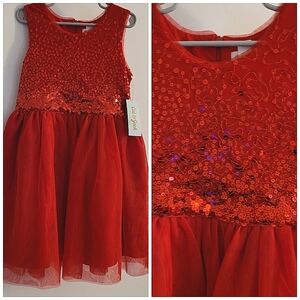 Cat & Jack Beautiful Red Dress